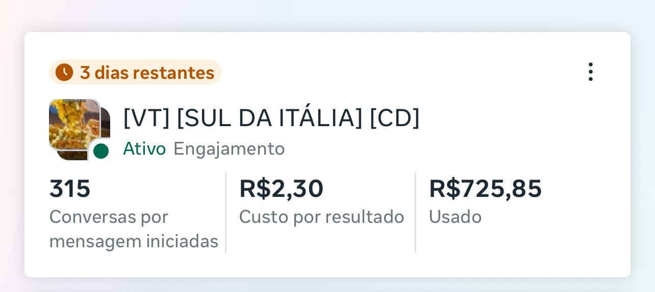 Print de campanha: Campanha Sul da Itália — pizzaria